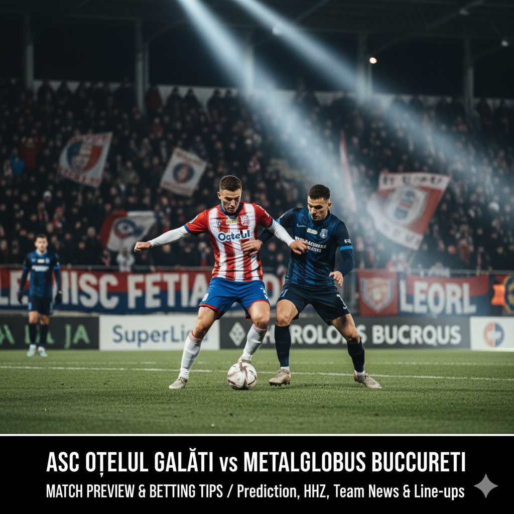 ASC Otelul Galati vs Metaloglobus Bucuresti preview, prediction, head-to-head, team news, possible line-ups, and betting tips