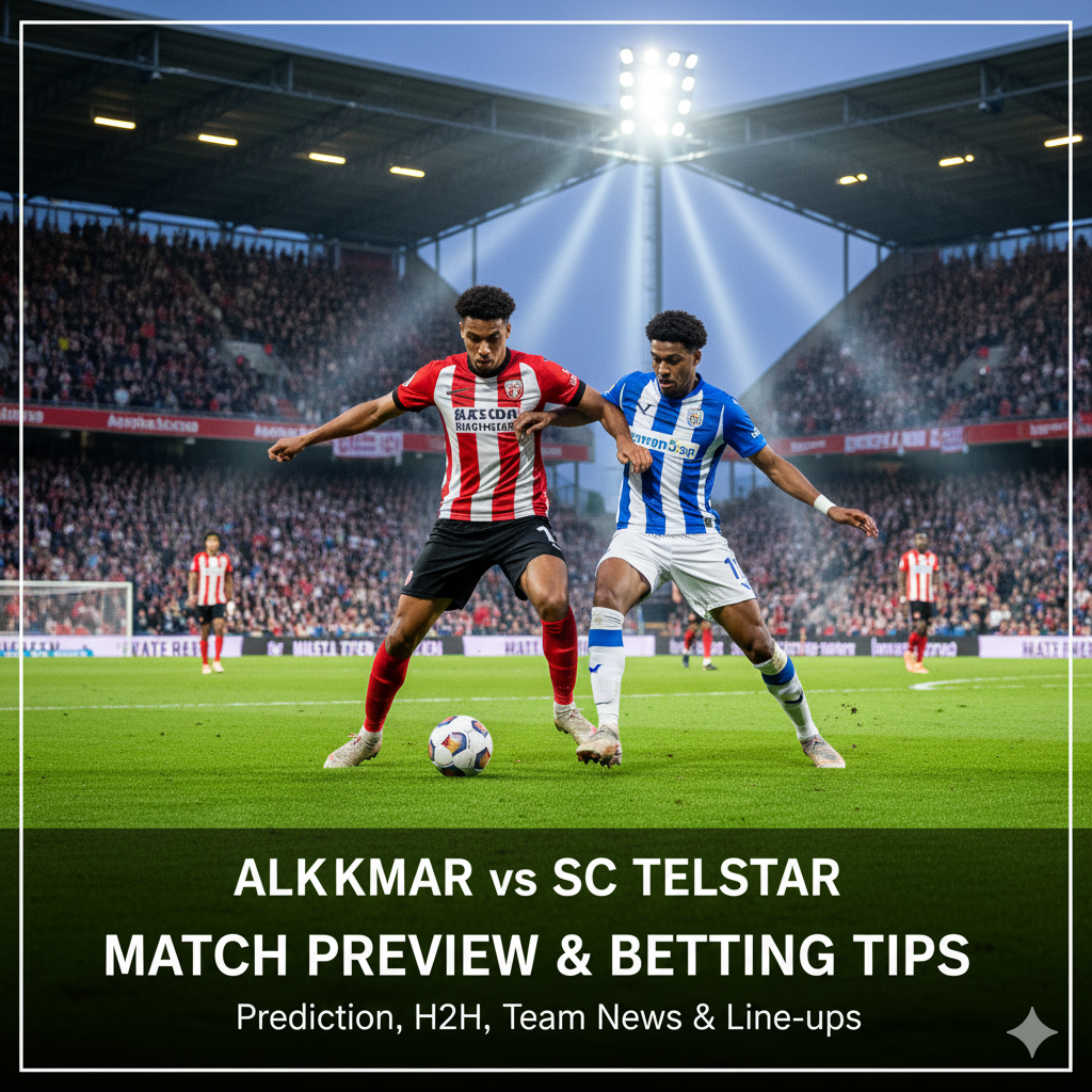 Alkmaar vs SC Telstar preview, prediction, head-to-head, team news, possible line-ups, and betting tips