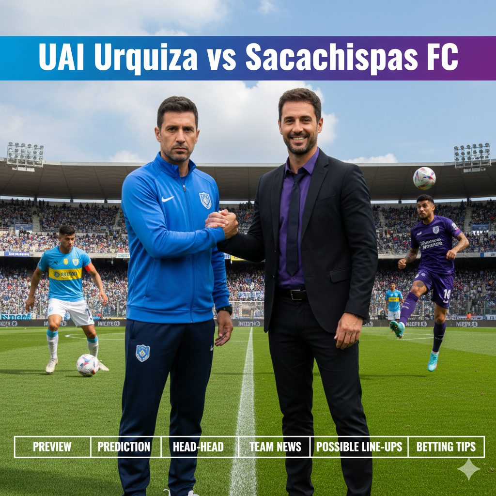 CD UAI Urquiza vs Sacachispas FC preview, prediction, head-to-head, team news, possible line-ups, and betting tips