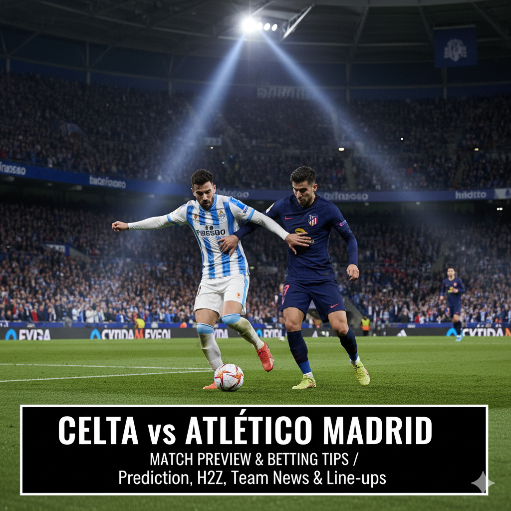 Celta vs Atletico Madrid preview, prediction, head-to-head, team news, possible line-ups, and betting tips