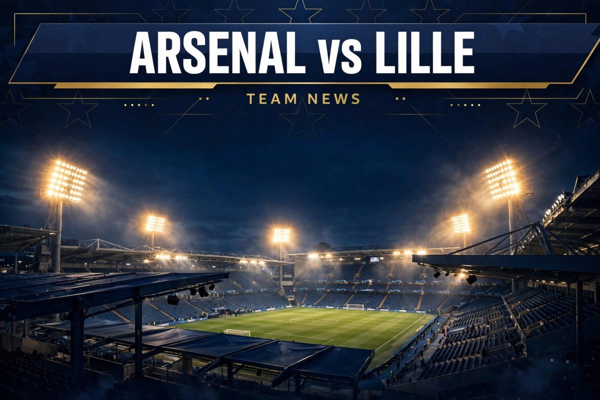 Arsenal vs Lille team news